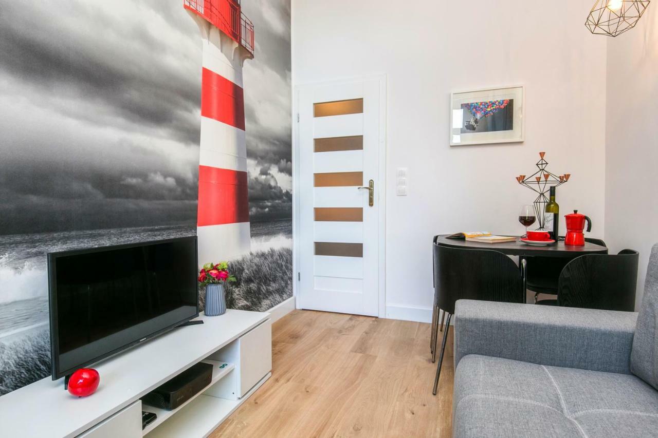 Berg Apartament Red Obok Starego Miasta 그단스크 외부 사진