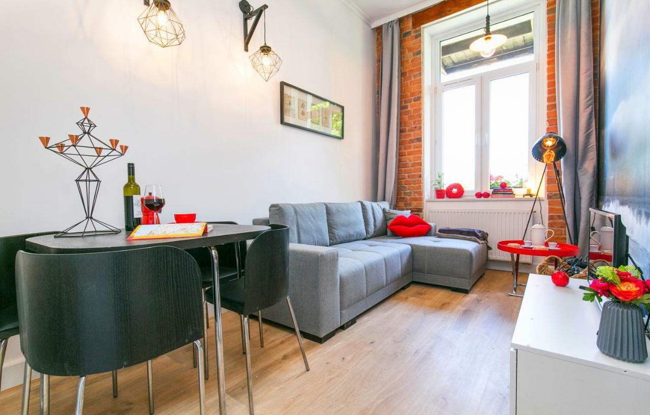 Berg Apartament Red Obok Starego Miasta 그단스크 외부 사진