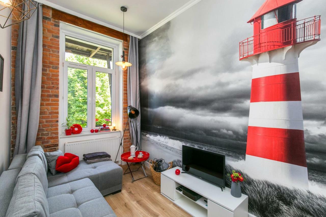 Berg Apartament Red Obok Starego Miasta 그단스크 외부 사진